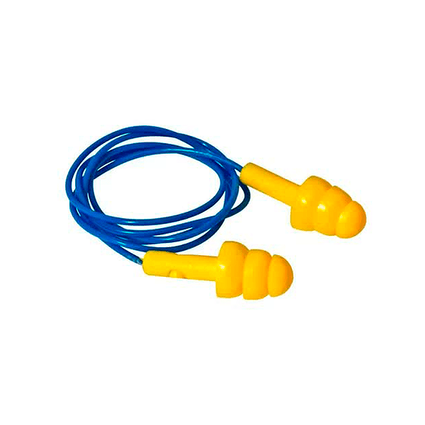 PROTETOR AURICULAR TIPO PLUG COPOLÍMERO COM CORDÃO