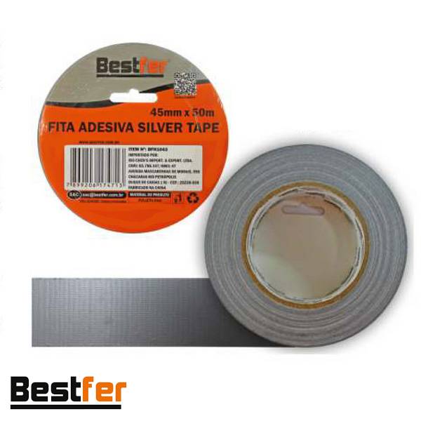 FITA SILVER TAPE 45 MM X 50 M