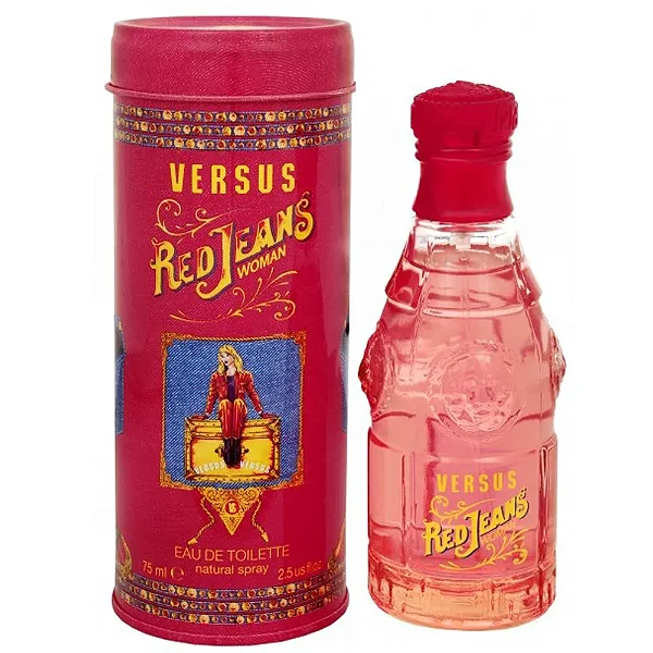 Red Jeans De Gianni Versace Eau De Toilette Feminino 75 ml