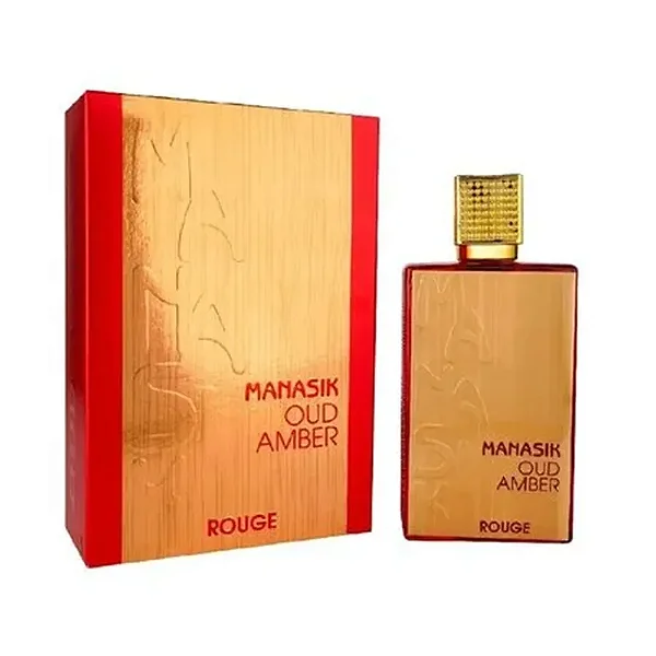 Oud Amber Rouge Manasik Eau De Parfum Unissex 100 ml