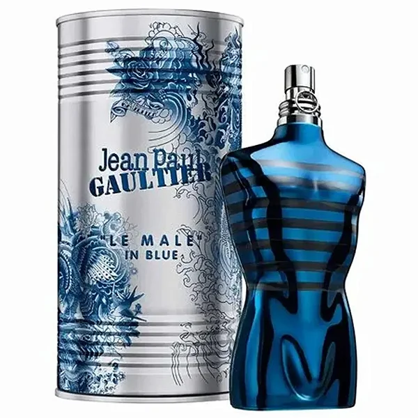 Le Male In Blue Jean Paul Gaultier Eau de Parfum Masculino 125 ml