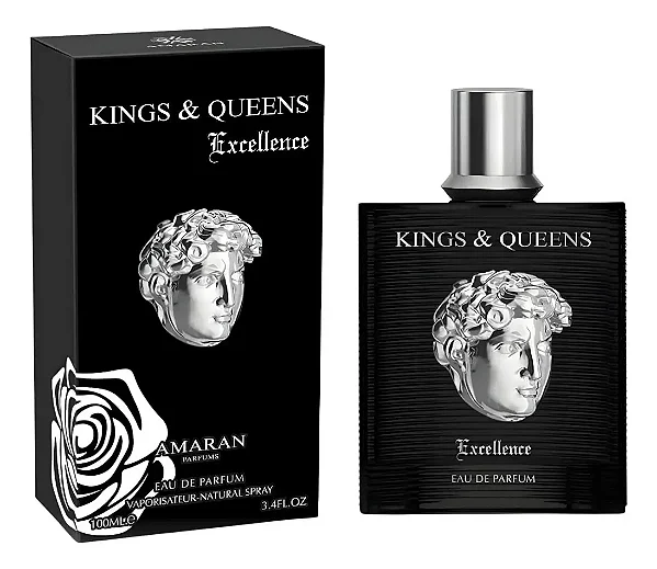 Perfume Amaran Kings & Queens Excellence Eau De Parfum Masculino 100 ml