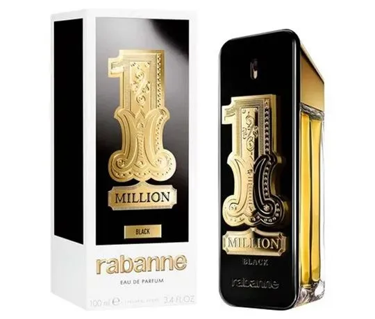 1 Million Black Elixir Rabanne Eau De Parfum Masculino