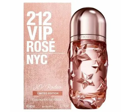 Perfume 212 VIP Rosé Rodeo Carolina Herrera Eau De Parfum Feminino 100 ml