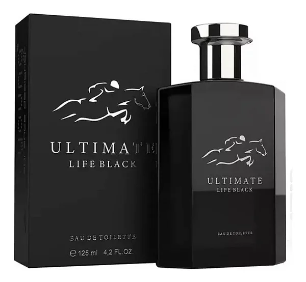 Perfume Ultimate Life Black Linn Young Eau De Toilette Masculino 125 ml