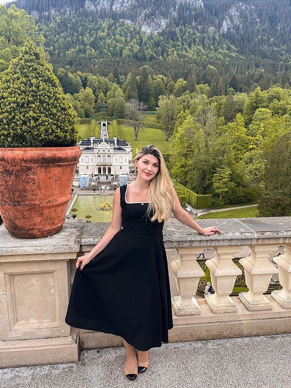 Vestido Celine Preto