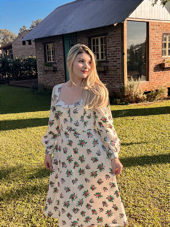 Vestido Lívia Florescer