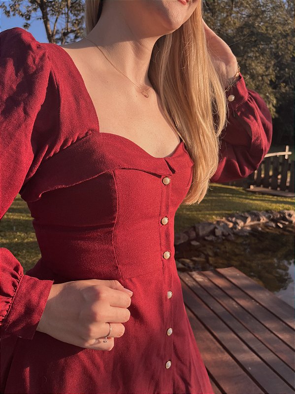 Vestido Lívia Cherry