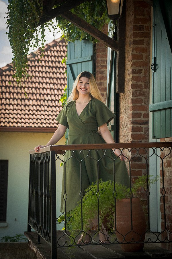 Vestido Toscana Musgo