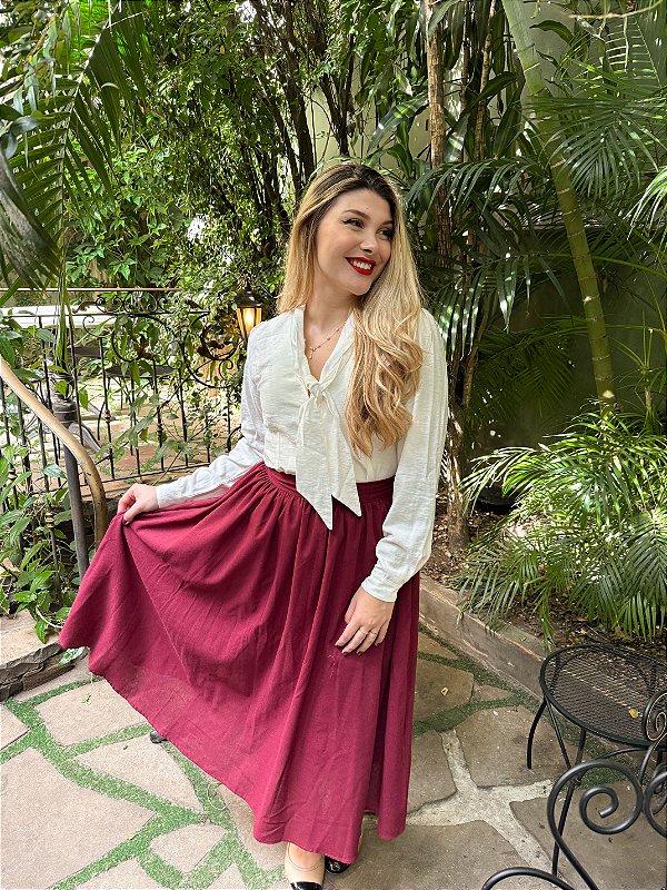 Saia Clássica Cherry