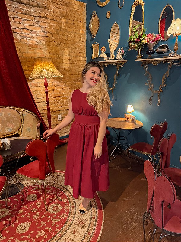 Vestido Katharine Cherry