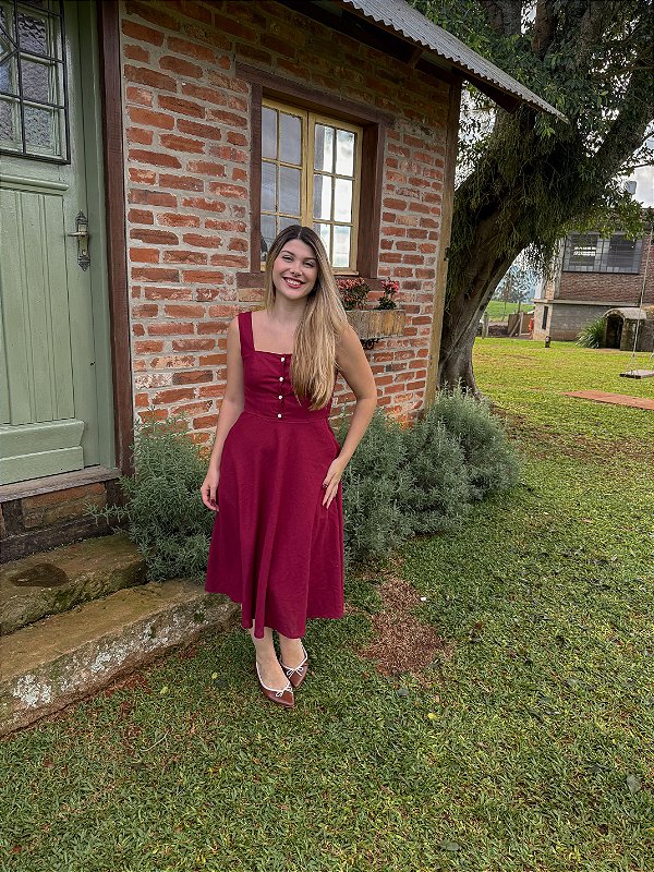 Vestido Iconic Cherry