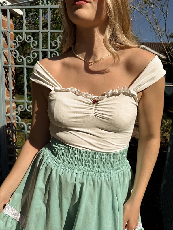 Blusa Encanto Off White