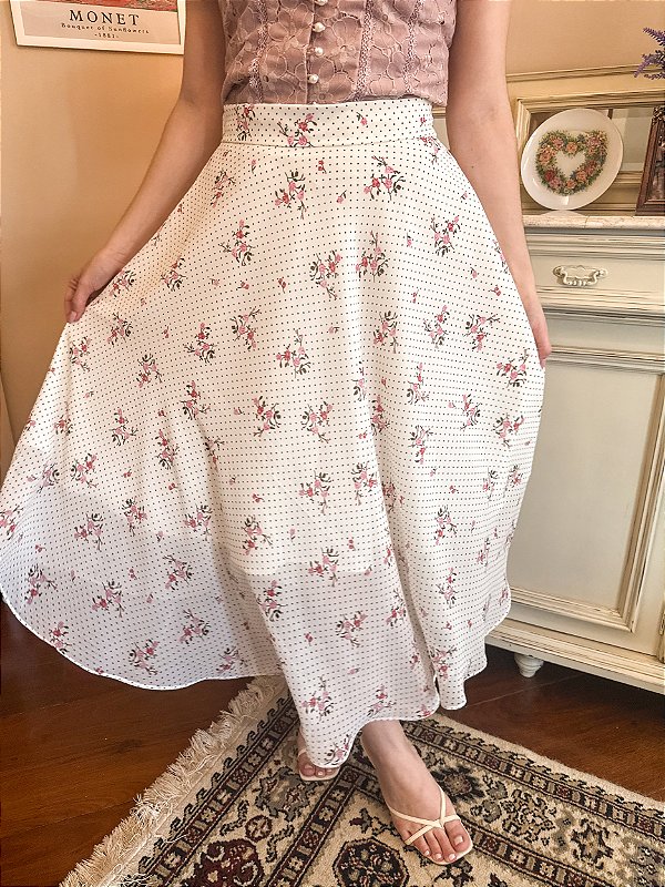 Saia Legado Floral Off White