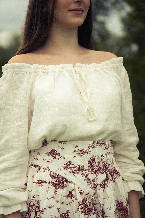 Blusa Afeto Off White