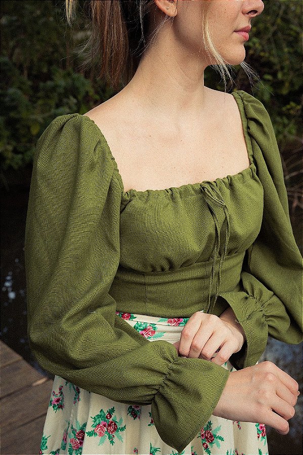 Blusa Alvorada Musgo