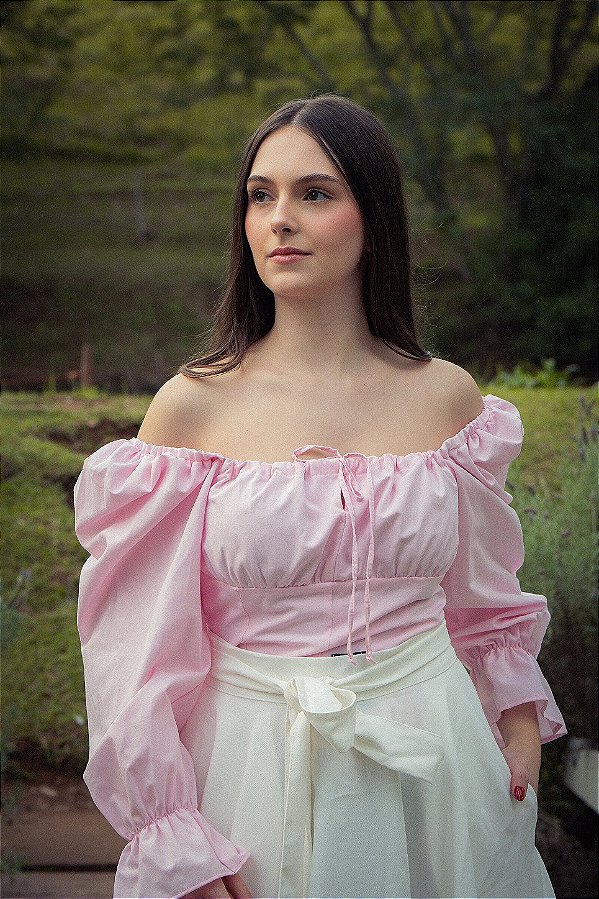Blusa Alvorada Rosa Bebê