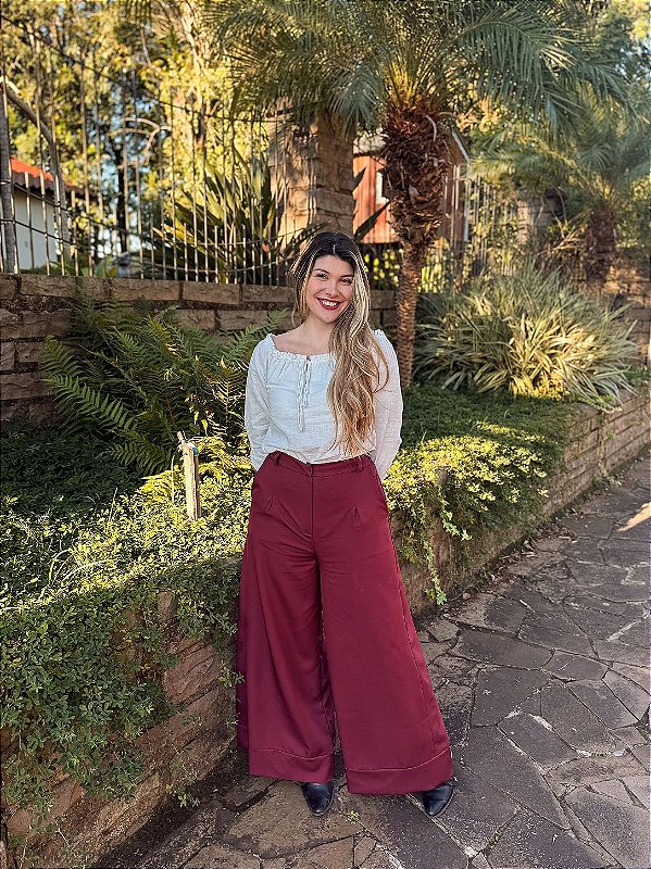 Calça Pantalona Cherry