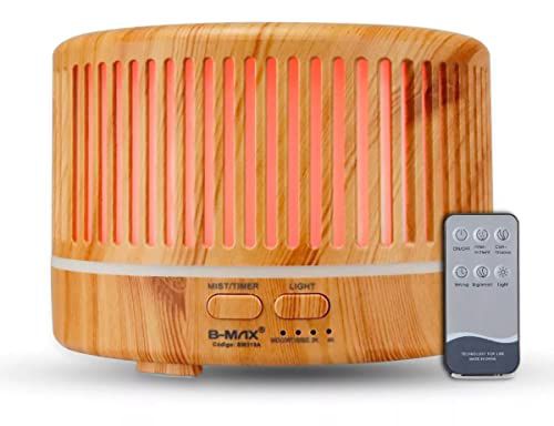 Difusor Aromatizador de Ambientes Ultrassônico Com LED 7 Cores - Capacidade de 700ML