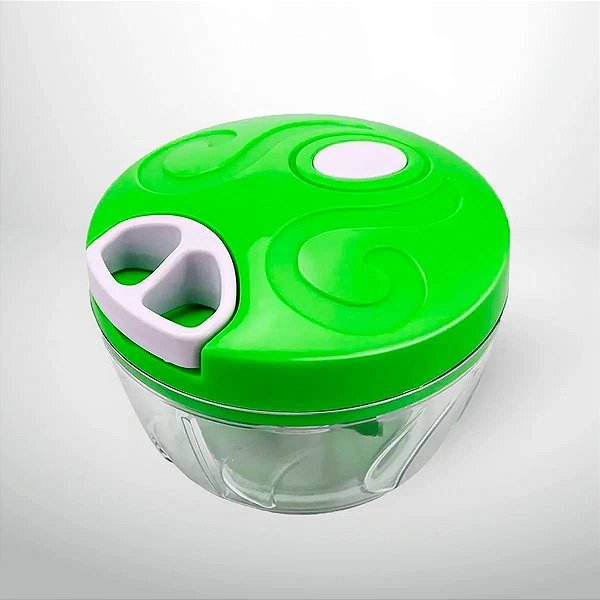 Mini Processador Alimentos Manual Triturador Cortador Mixer