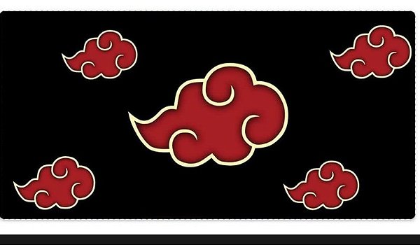 Mousepad Naruto Akatsuki 700x350x3mm - Exbom