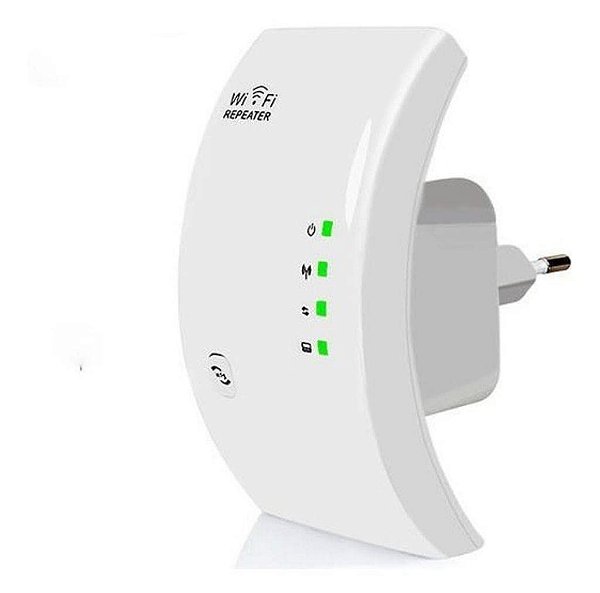 Repetidor De Sinal Wi-fi Amplificador Roteador Expansor De Rede Internet Wireless Wifi.