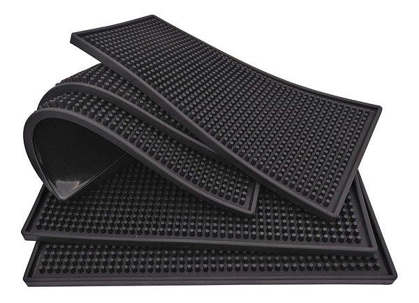 Tapete Escorredor De Louça Porta Pratos Copos - 30x15cm