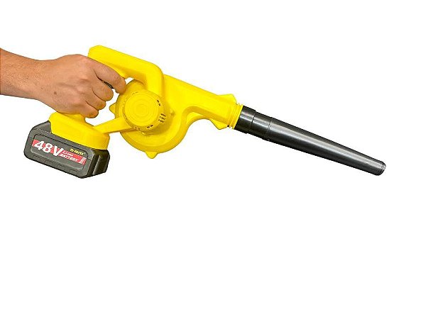 Soprador de Ar e Aspirador Pó portátil bateria 48V//Potencia 2200w