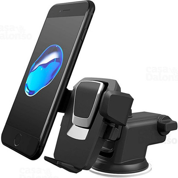 Suporte de Celular Automotivo - Gruda no Painel e Vidro