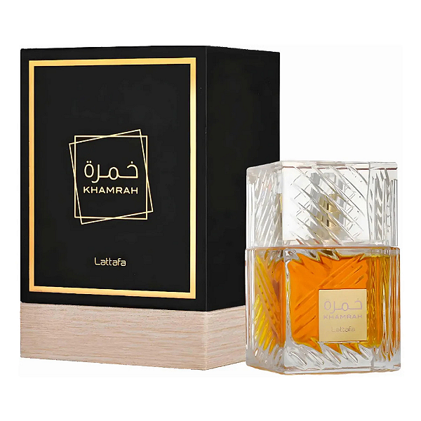 Perfume Árabe Lattafa Khamrah 100ml Masculino Eau de Parfum