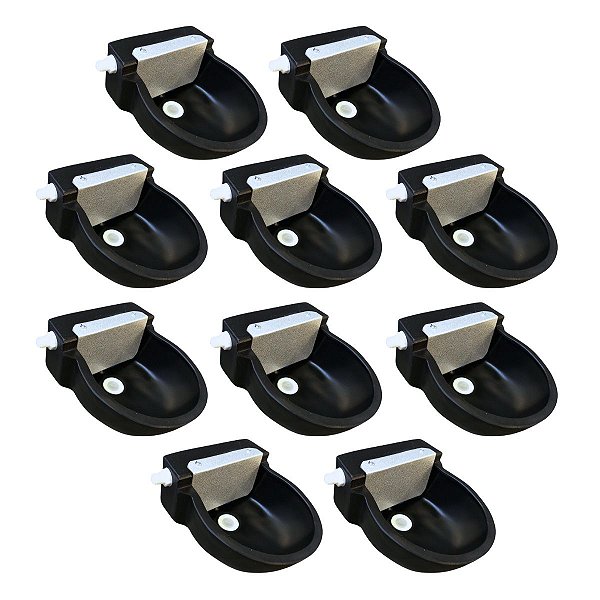 Kit 10 Bebedouro Automático 4 Litros Cocho Água Bezerro Cães