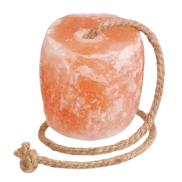 BLOCO DE SAL ROSA DO HIMALAIA 2,9KG pedra para cavalo lamber
