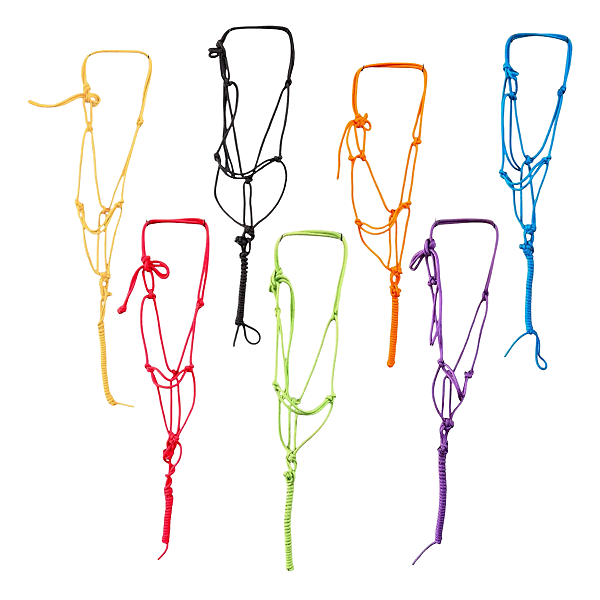 Cabresto 7 Nós Reforçado Ideal Para Manejo De Cavalos Colors