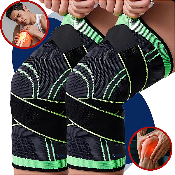 Kit 2 Joelheiras Orto Plus 360º