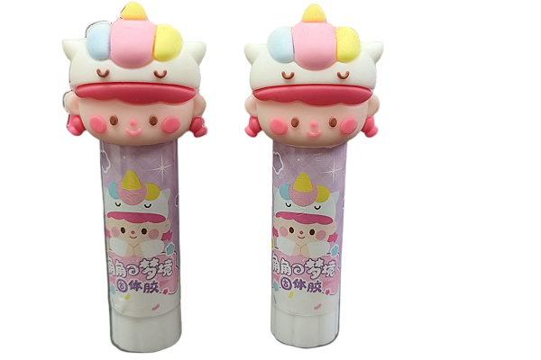 COLA BASTÃO BONECA UNICORNIO UNIDADE