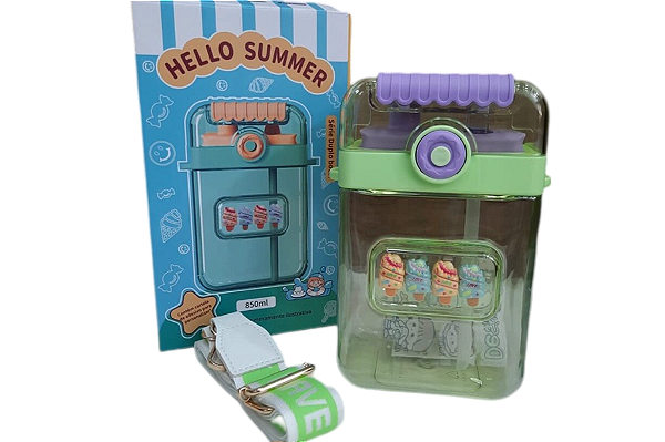 GARRFA INFANTIL SUMMER COM ALÇA 850 ML UNIDADE