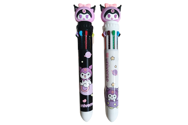 CANETA KUROMI 10 CORES