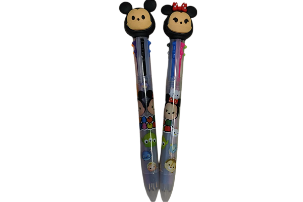 CANETA MINNIE/MICKEY 6 CORES UNIDADE