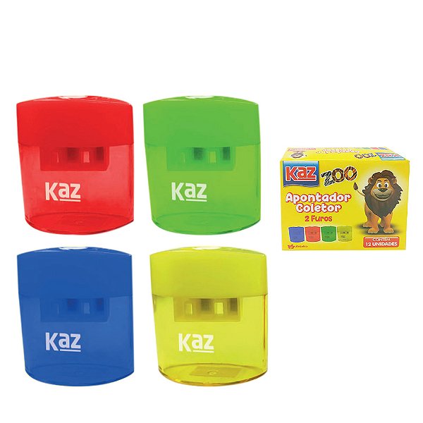 APONTADOR COLETOR COM 2 FUROS KAZ UNIDADE