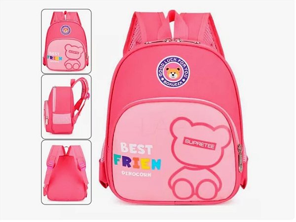 MOCHILA INFANTIL SUPRETEE ROSA