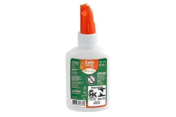 COLA BRANCA  40G LEO E LEO UNIDADE