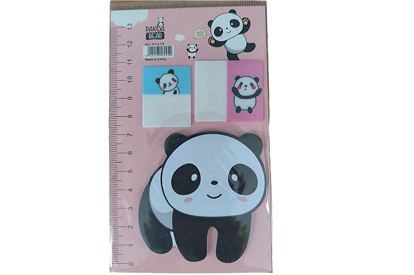 BLOCO ADESIVO PANDA