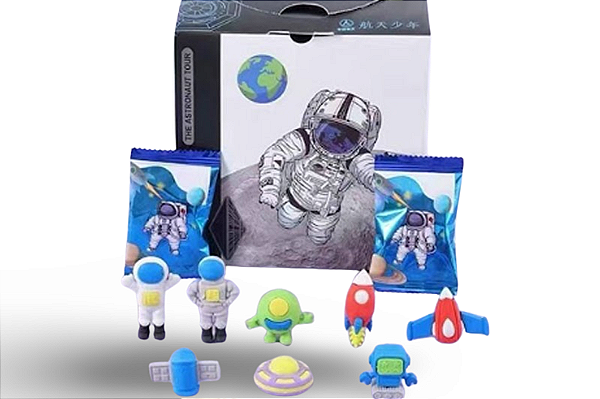 BORRACHA SURPRESA ASTRONAUTA UNIDADE