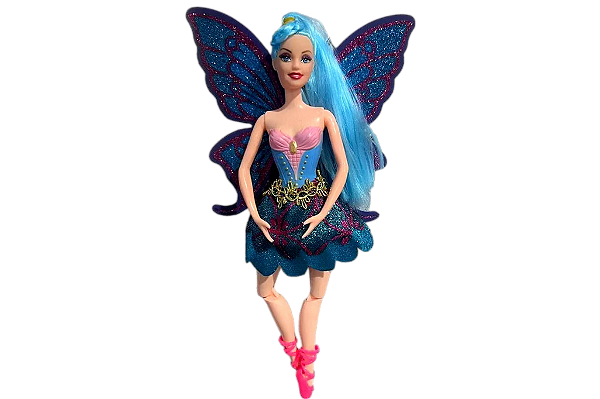 BONECA FADA BAILARINA ARTICULADA UNIDADE