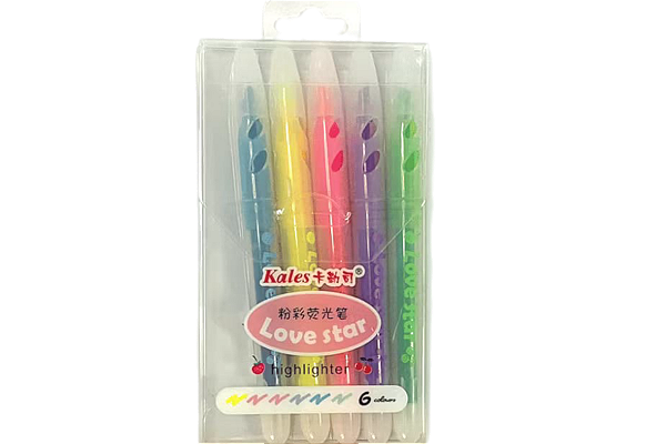 MARCA TEXTO LOVE STAR