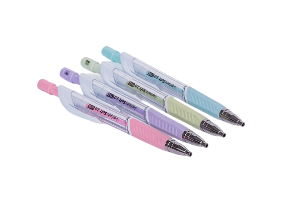 LAPISEIRA SOFT 2.0 C/ GRIP EMBOR. PASTEL UNIDADE LYKE