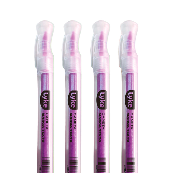 MARCA TEXTO NEON ROXO UNIDADE LYKE