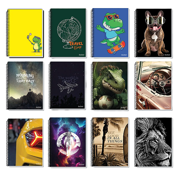 CADERNO ESP. 1/4 CD 96 FLS ROX UN