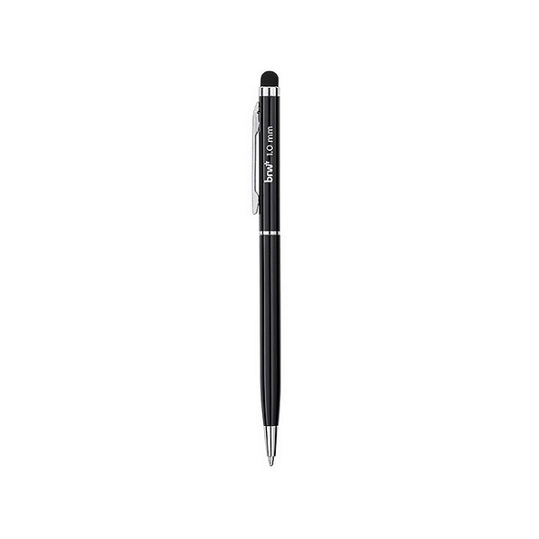 CANETA ESFEROGRÁFICA METÁLICA C/ TOUCH 1.0MM UN BRW