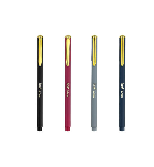 CANETA ESFEROGRÁFICA 0.7MM - UNIC SLIM BRW UN
